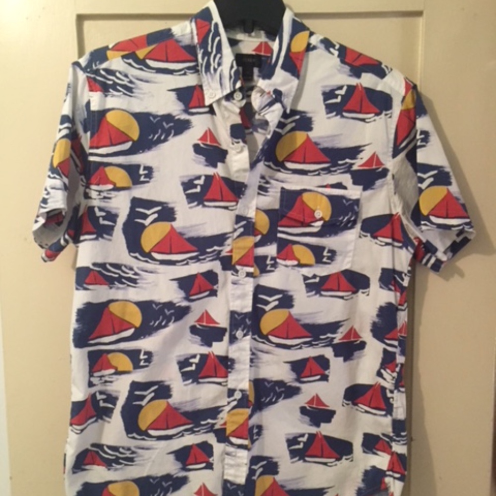 Short Sleeve Sailboat shirt